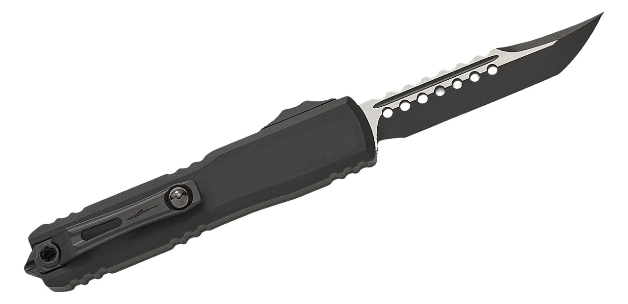 Microtech Ultratech ZBP Hellhound, Signature Series, Tactical Black