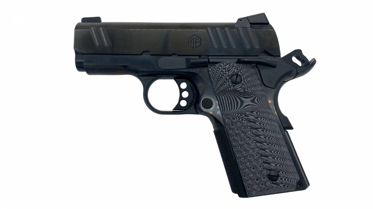 Alpha Foxtrot AF1911 70 Series, .45 ACP, 3.25" Barrel, 7 Rds, Polished DLC