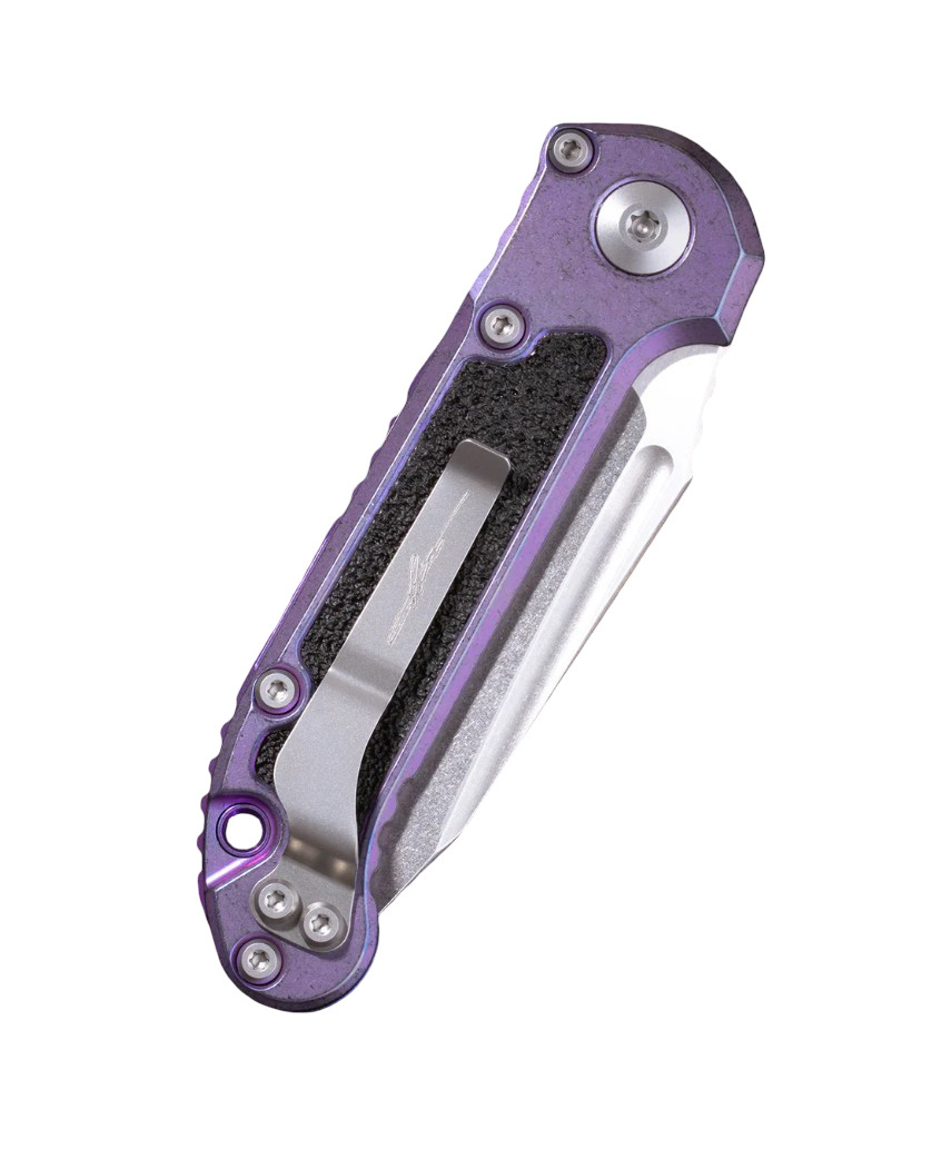 Microtech L.U.D.T. Tanto Edge, Partial Serrated, Marfione Select