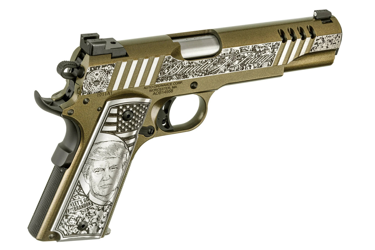 Auto Ordnance, Trump Rally Cry 1911, .45 ACP, 5.00