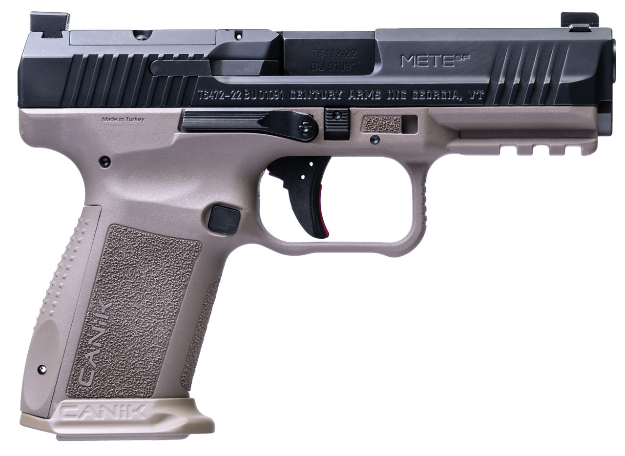 Canik METE SF, 9MM, 4.19" Barrel, 15+1 Rds, Black/FDE - 787450811188