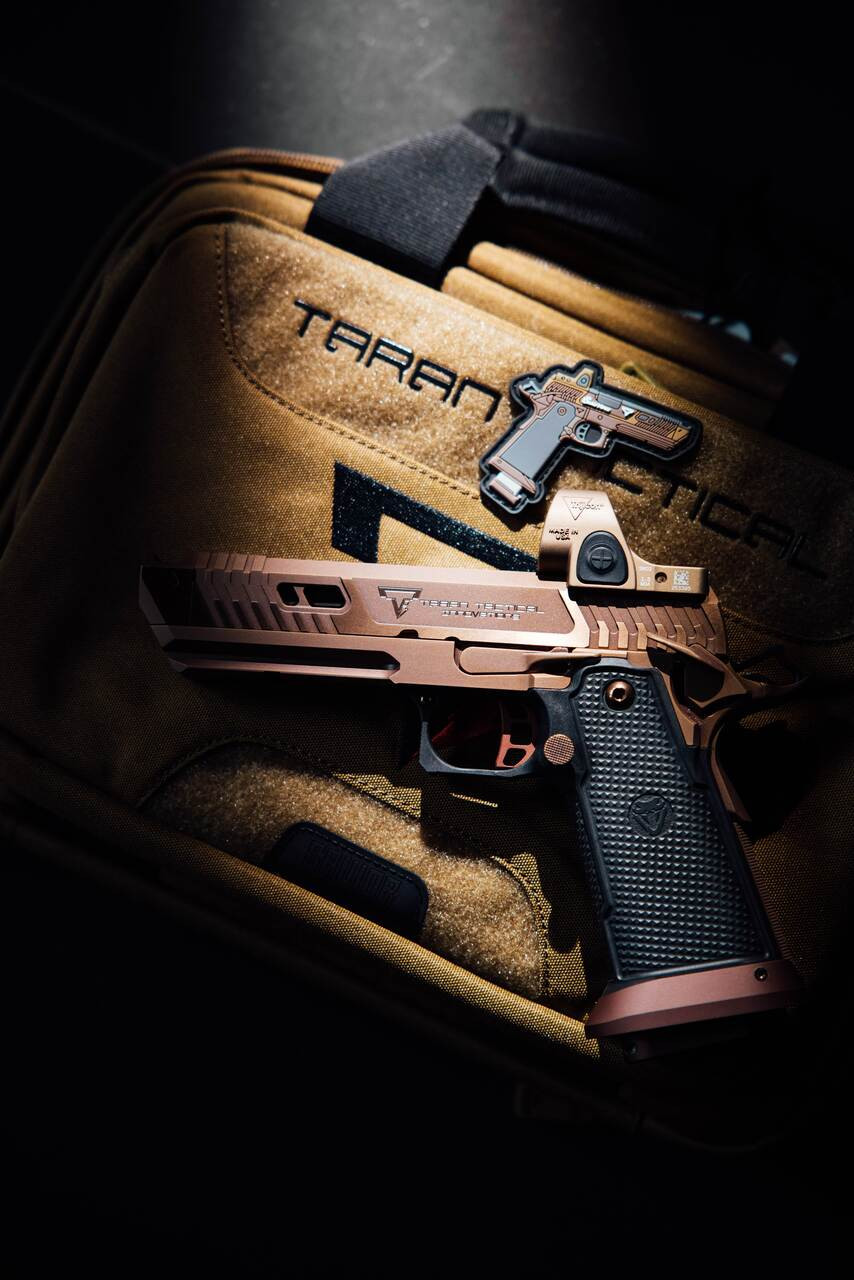 Taran Tactical Innovations Sand Viper w/ Trijicon SRO, 9mm, 5.00