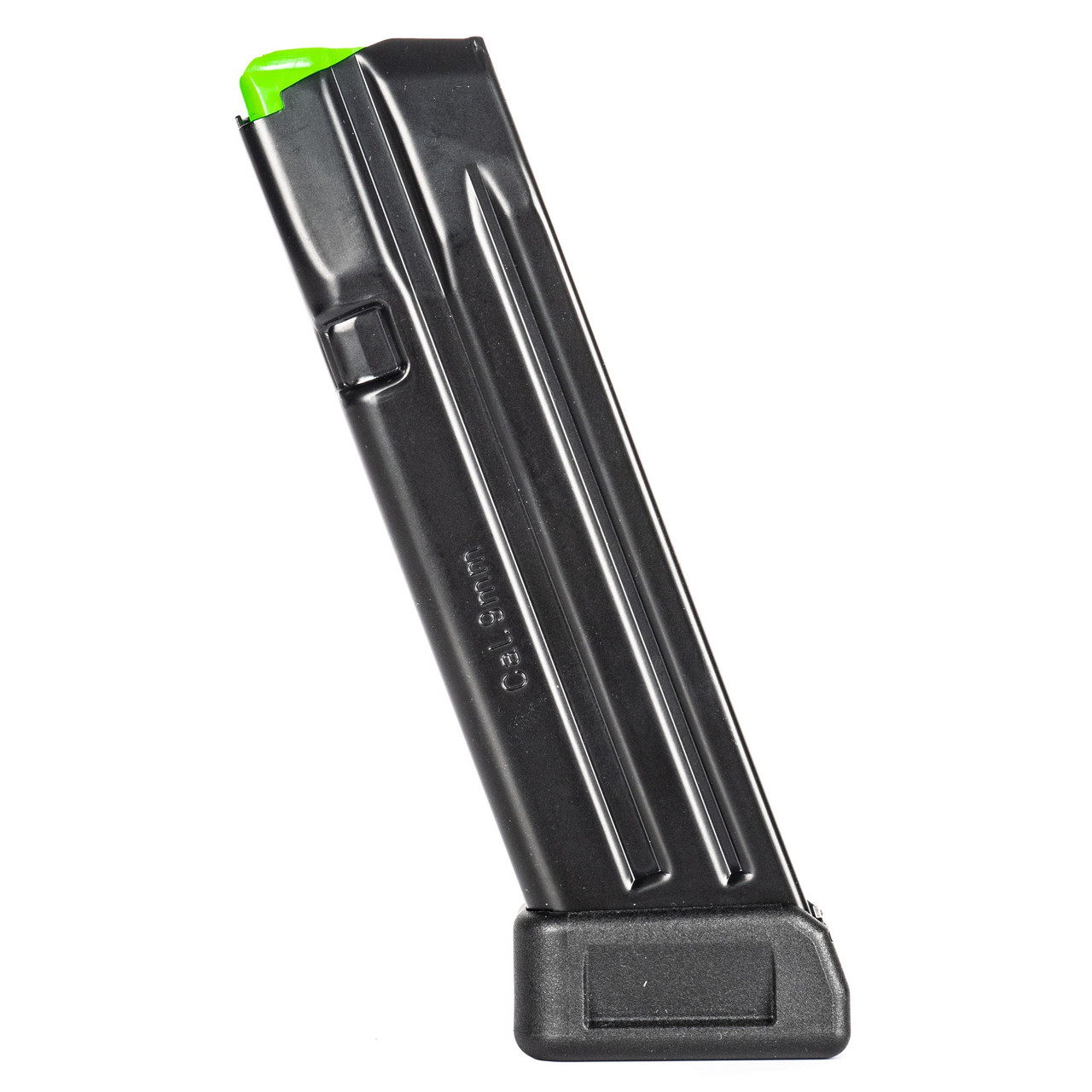 Mec-Gar Glock 17 Extended Magazine, 9mm, 20 Rds, Anti-Friction, Black