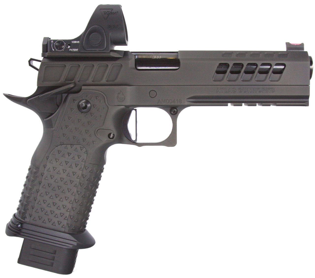 Atlas Gunworks Titan RDS V3 w/ Trijicon SRO 2.5 MOA, 9mm, 5.00