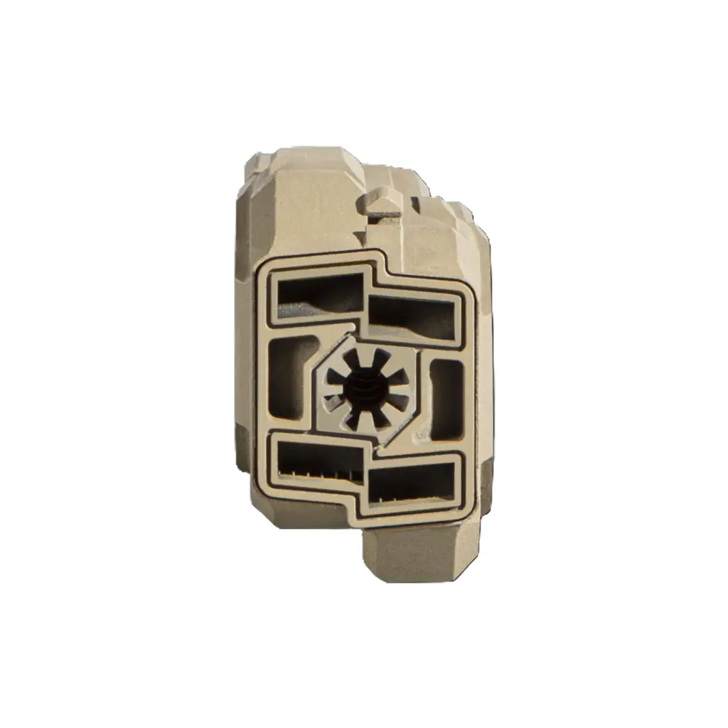STRATEGIC SCIENCES MFMD タイプ サイレンサ 色:FDE Strategic Sciences MFMD Multi-Function Muzzle Device, 2.0