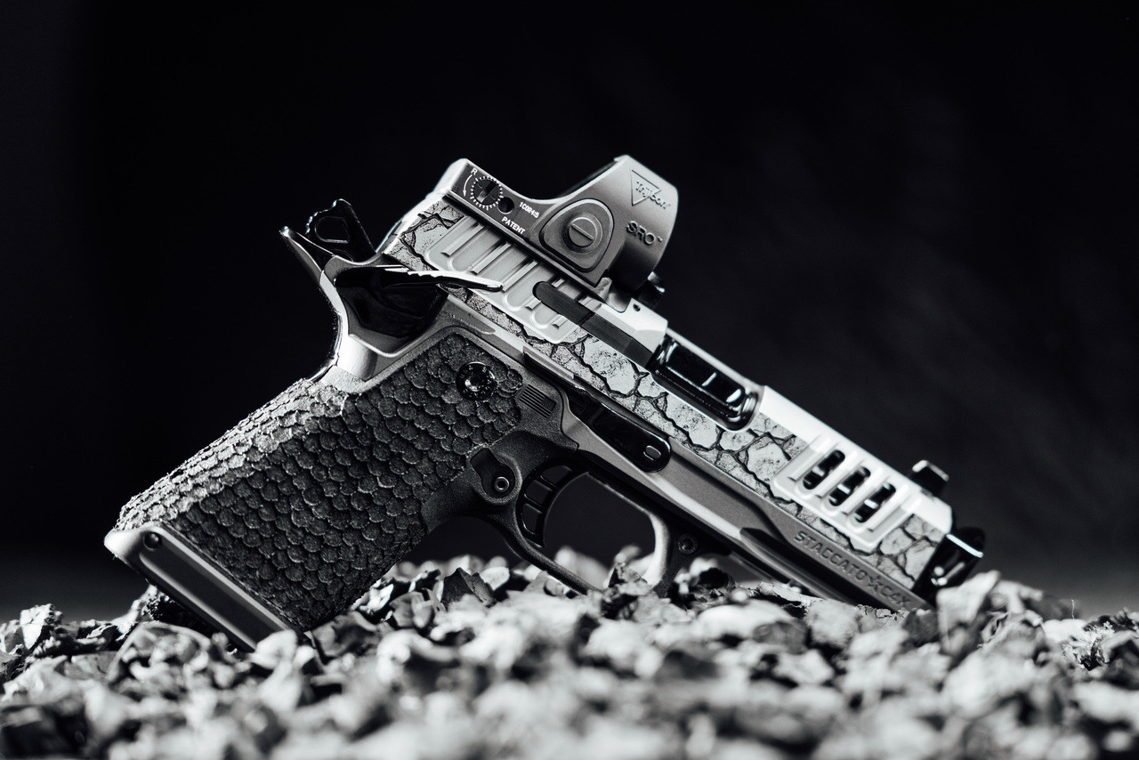 Tee Gun Vault Custom Staccato HD C4X Premium w/ Trijicon SRO