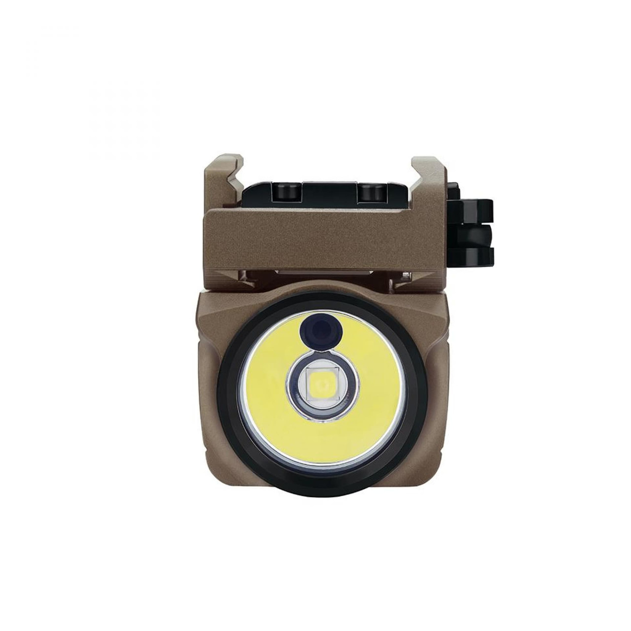 Olight BALDR Mini, Green Laser Weapon Light, Desert Tan