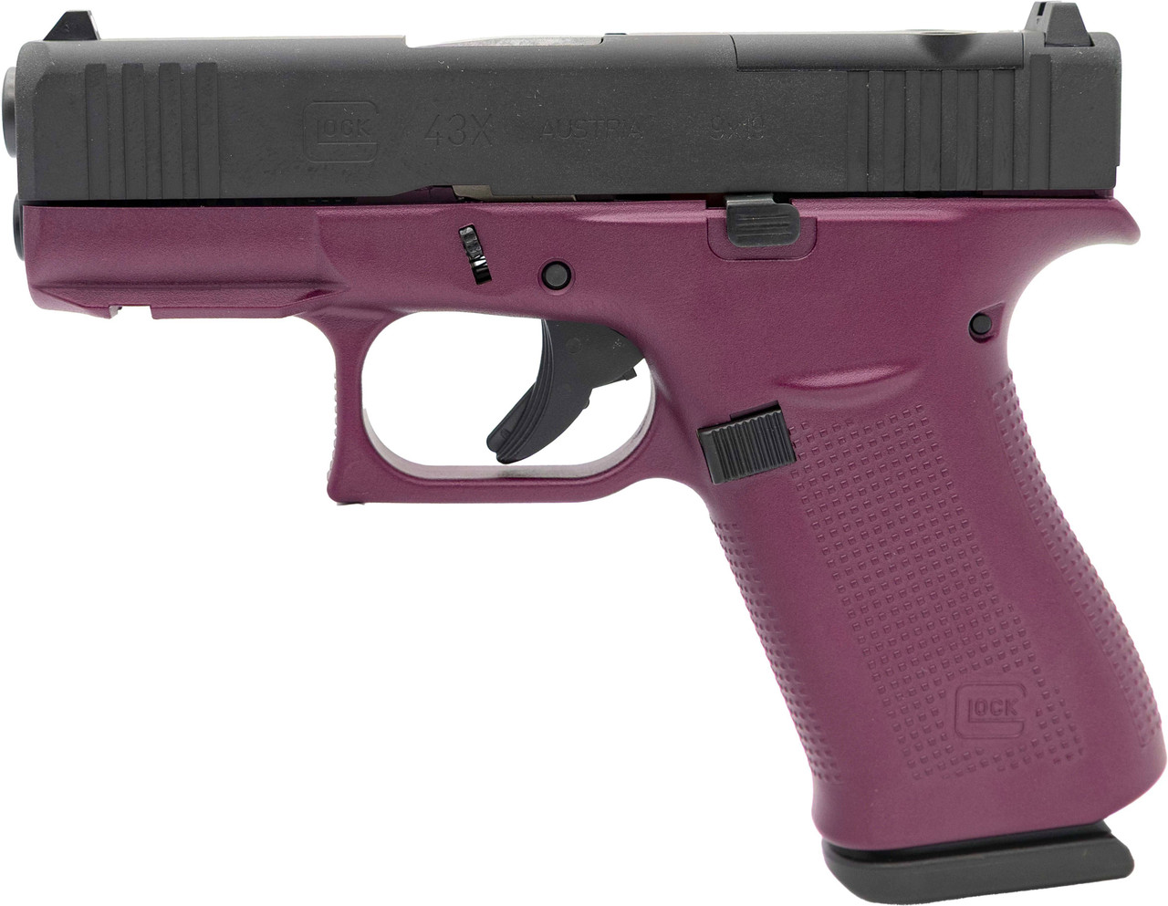 Glock G43X MOS, 9MM, 3.41