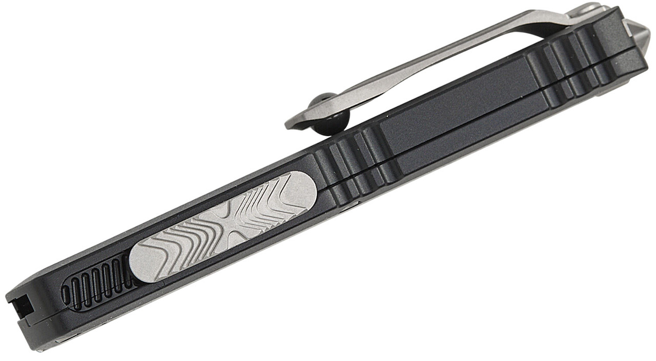 Microtech UTX-70 Gen IV, Double Edge Stonewash Standard Blade