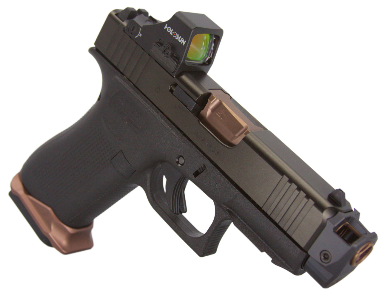 Glock 43X MOS w/ Radian Ramjet™ & Afterburner™ & Holosun 407K, 9MM