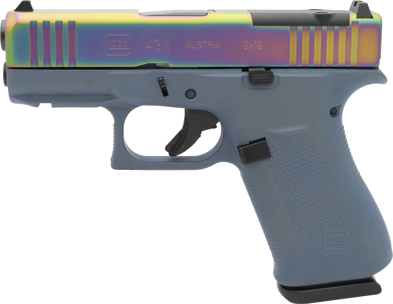 MOSA メタルジグ 虹色 6,600円 Glock 43X MOS Northern Lights, 9MM, 3.41