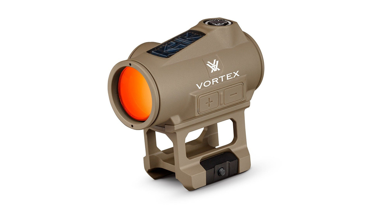 亮*様 Crossfire Red Dot 2 MOA TAN Vortex Crossfire II Solar Red Dot, 2 MOA Dot, 1X Power, Tan