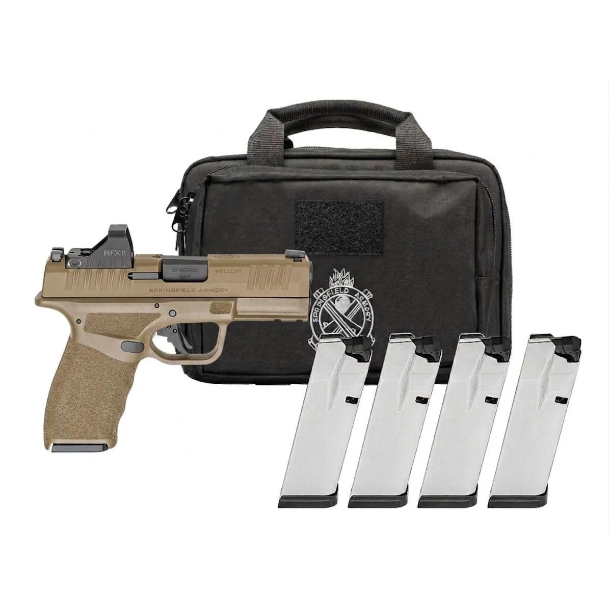Springfield Armory Hellcat Pro OSP Gear Pac w/ Viridian RFX11, 9MM