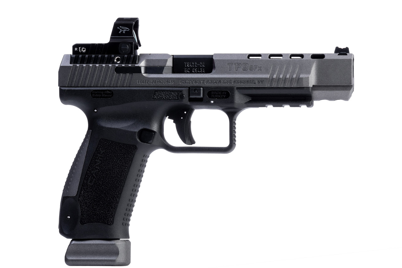 Canik TP9SFX, 9MM, 5.20" Barrel, 20 Rds, Tungsten Grey - 787450811720