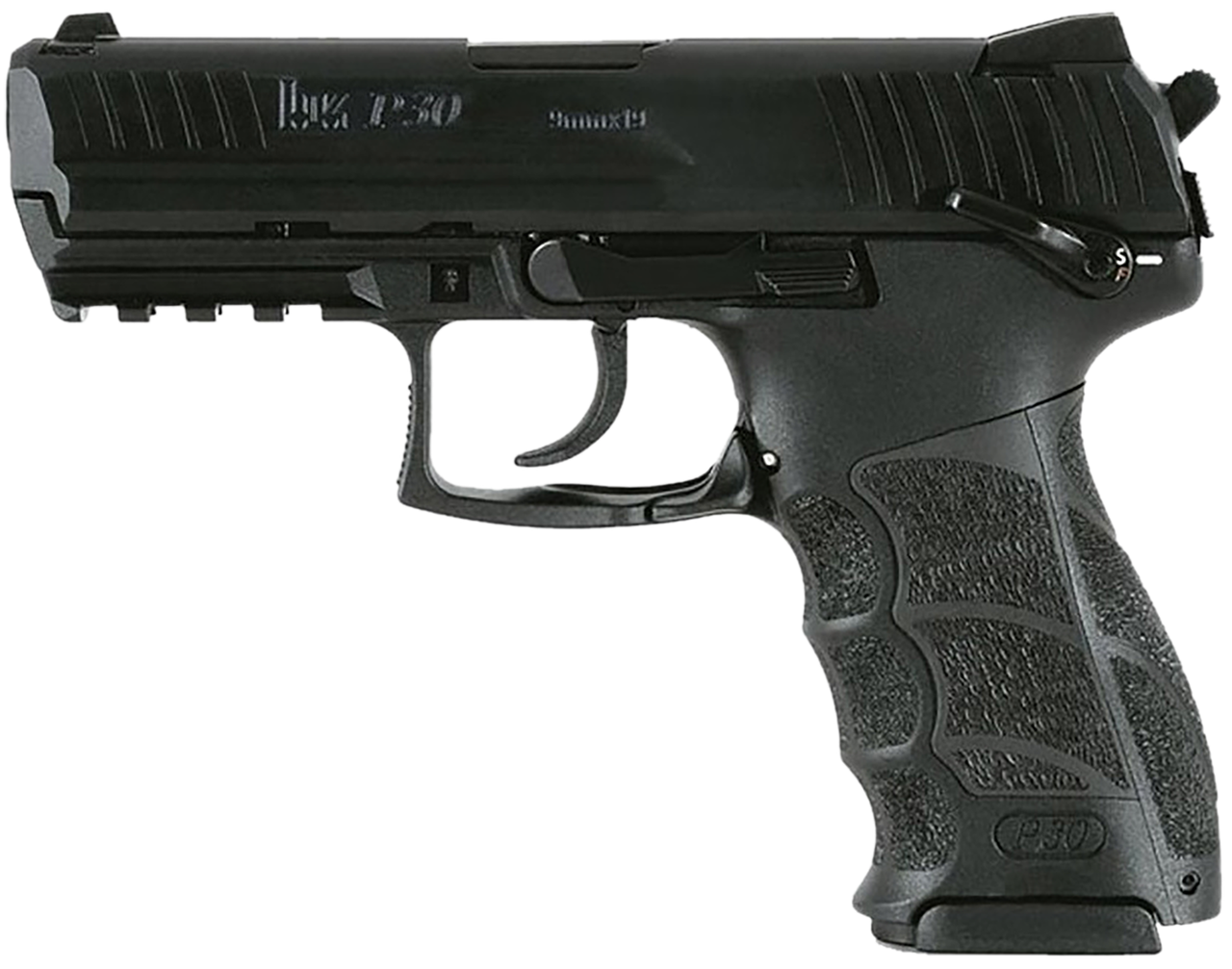 Heckler & Koch P30S V3, 9MM, 3.85" Barrel, 10 Rds, Black