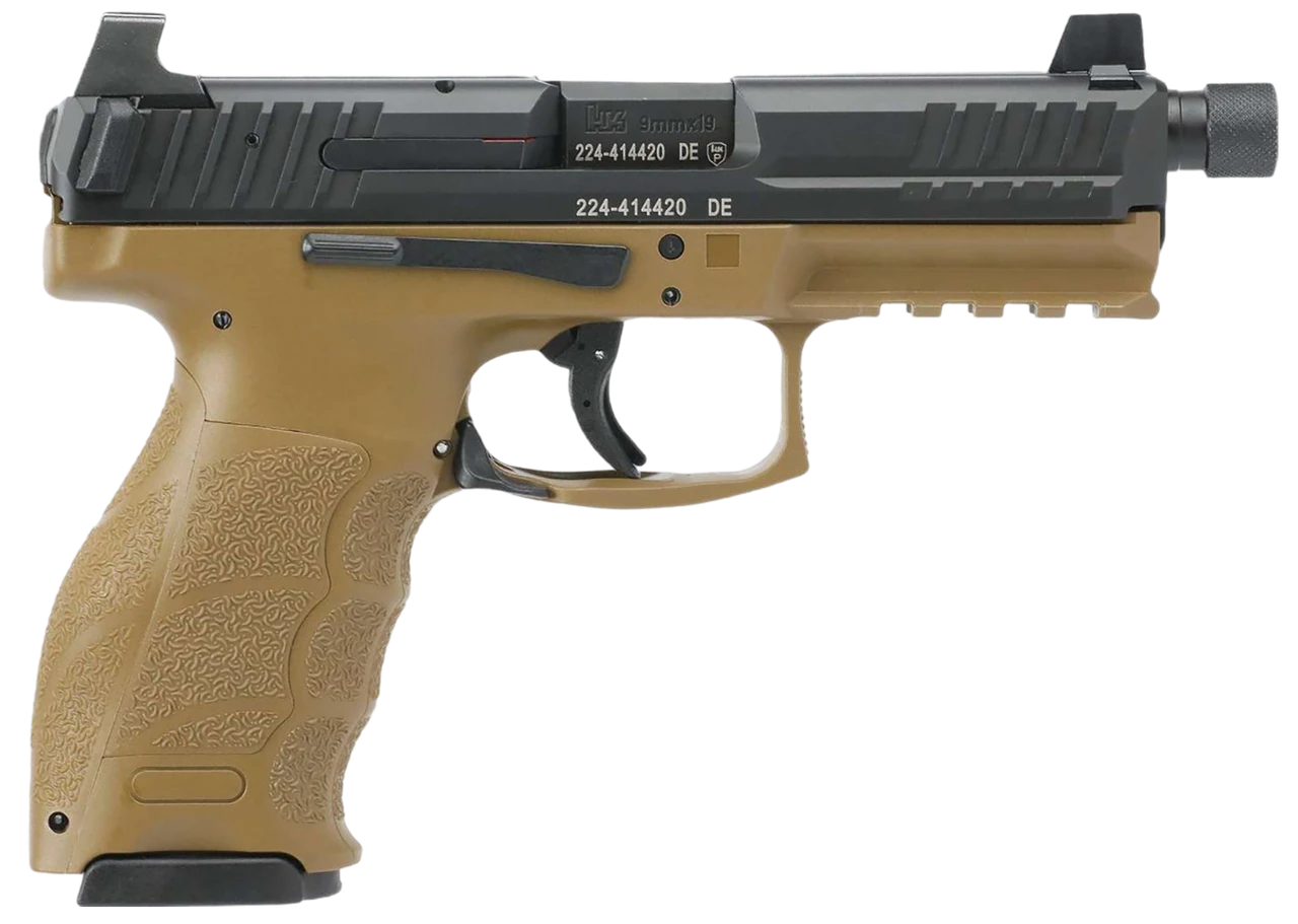 Heckler & Koch VP9 Tactical, 9MM, 4.70" Barrel, 17+1 Rds, Flat Dark Earth - 642230263666