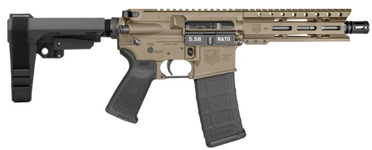 Diamondback DB15 Pistol, 5.56 NATO, 7.00