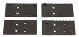 Glock MOS Adapter Set 01, Optic Mounting Plates, Black 