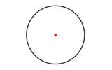 BSA 30RD-2M, 30 Rds, 5 MOA Red Dot, 1X Power, Matte Black 