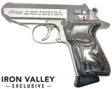 Walther PPK/S, Fixed Sights, .380 ACP, 3.30" Barrel, 7 Rds, Stainless 