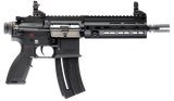 HK HK416, .22 LR, 8.50" Threaded Barrel, 10 Rds, Black 