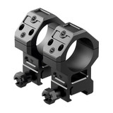 Swampfox Optics 34mm Extra High 1.93" Aluminum Picatinny Offset Rings, Black 