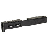 Zaffiri Precision ZPS.2, 9MM, Optics Ready Stripped Slide for Glock 19 Gen 5, RMR Cut, Armor Black 