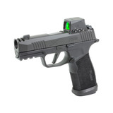 Sig Sauer P365X, w/ Romeo-X SIG-LOC Red Dot Optic, 9MM, 3.10" Compensated Barrel, 17 Rds, Matte Black 