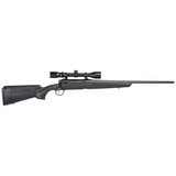 Savage Arms AXIS XP, w/ Weaver 3-9x40 Scope, 7MM-08 Remington, 22.00" Barrel, 4 Rds, Black 