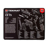 TekMat CZ 75, 9MM, Ultra 20 Gun Cleaning Mat, Black 