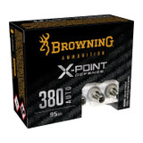 Browning X-Point Defense, .380 ACP, 380 Auto, 95 Gr, 20 Rds 
