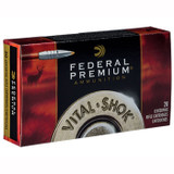 Federal Premium Vital-Shok 270 Weatherby Magnum 130gr Trophy Bonded Tip, .270 Weatherby Magnum, 20 Centerfire Rifle Cartridges 