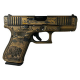 Glock G19 Gen 5, 9MM, 4.02" Barrel, 15 Rds, Custom Western Finish - 688099402730 