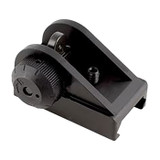 FightLite Industries MCR Rear Sight Assembly, Windage & Elevation Adjustable, Black 