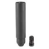 Liberty Precision Machine Anthem-S, 7.62 QD, Anthem 2 Baffle Stack, Black 