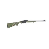 Chiappa 101 Single Barrel, Fiber Optic Sights, 12 Gauge, 20.00" Barrel, 1 Rds, Green Camo 