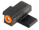 Night Fision Springfield XD/XD(M)/XD Mod.2/XD-S/XD-E, Green Tritium Orange Ring Front Sight, Black 