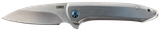 CRKT Delineation, Satin Stainless Steel Handle 