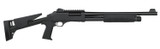 Dickinson TAC-4 ST, 12 Gauge, 18.50" Barrel, 6 Rds, Black 