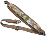 Butler Creek Comfort Stretch Rifle Sling, Adjustable w/ QD Swivels, Mossy Oak Obsession 