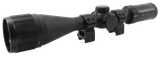 BSA Optix Hunting Series, 4.5-18x44mm AO, Dual Illuminated Green/Red BDC-8 Reticle, Matte Black 