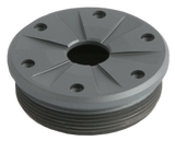 SilencerCo Bravo Front Cap, Stainless Steel, Gray - 817272015232 