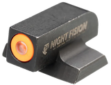 Night Fision Tritium Front Sight, 9MM, Canik MC9, Orange Ring, Nitride Steel, Black 