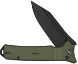 Civivi Neurohaptic, Button Lock Flipper Knife, OD Green Textured G10 Handle 