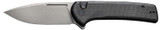 Civivi Knives Conspirator, Black Textured Micarta Handle 