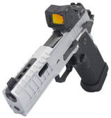 Miller Precision Ranger V2 9Ci Rangemaster w/ Trijicon RMR HD 3.25 MOA, 9MM, 4.40" Ported Island Barrel, 20 RDs, Ambi Controls, Black Barrel / Silver PVD 