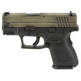 Springfield XD9 DEF, 9MM, 3.00" Barrel, 16 Rds, Flat Dark Earth/Black - 810188101365 