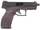 Taurus TX22, 22 LR, 4.10" Barrel, 10+1 Rds, Matte Black/Purple Wine - 725327932574 