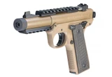 Ruger Mark IV 22/45 Tactical, 22 LR, 4.40" Threaded Barrel, 10 Rds, Brown Cerakote 