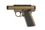 Ruger Mark IV 22/45 Tactical, 22 LR, 3.00" Threaded Barrel, 10 Rds, Burnt Bronze Cerakote 